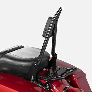 MOFUN 27インチ バックレスト シーシーバー クラウンラック&ドッキング付き ハーレーストリートグライド14+用 MOFUN 27\