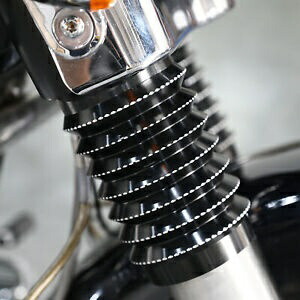 MOFUN アッパーフォークスライダーカバー ハーレーツーリングロードグライド、ロードキング 86-13用 MOFUN Upper Fork Slider Covers For Harley Touring Road Glide, Road King 86-13 【並行輸入品】