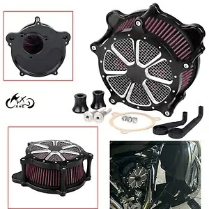 CNC カットエアクリーナーインテークフィルターキットハーレーツーリングストリートグライド FLHR 17-21 用 CNC Cut Air Cleaner Intake Filter Kit For Harley Touring Street Glide FLHR 17-21 【並行輸入品】
