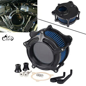 クラリティブラックエアクリーナーブルーインテークフィルターハーレーM8ロードキングFXLR 107 US用 Clarity Black Air Cleaner Blue Intake Filter For Harley M8 Road King FXLR 107 US 【並行輸入品】 42,240円