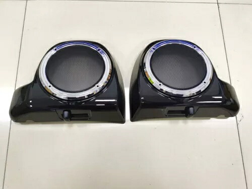 ハーレー ロード グライド ウルトラ FLTRU 用下部通気フェアリング 6.5 インチ スピーカー ボックス & グリル Lower Vented Fairing 6.5\