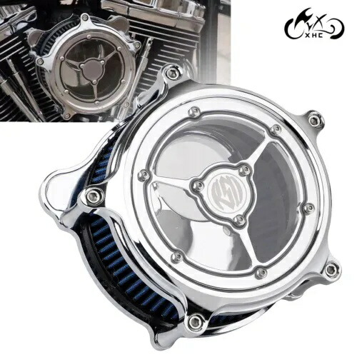 RSD クリアエアクリーナーインテークフィルター ハーレー M8 ツーリングトライク ソフテイル ファットボーイ用 RSD Clear Air Cleaner Intake Filter For Harley M8 Touring Trike Softail Fat Boy 【並行輸入品】