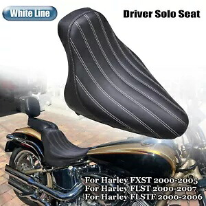 ドライバーソロシート ハーレーソフテイル FXST 00-05 FLST 00-07 ファットボーイ FLSTF 00-06 Driver Solo Seat For Harley Softail FXST 00-05 FLST 00-07 Fat Boy FLSTF 00-06 【並行輸入品】