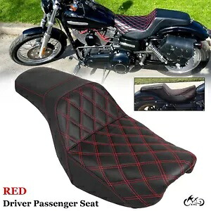 運転席助手席ハーレーダイナストリートファットボブスーパーワイドグライド 2006-2017 Driver Passenger Seat For Harley Dyna Street Fat Bob Super Wide Glide 2006-2017 【並行輸入品】
