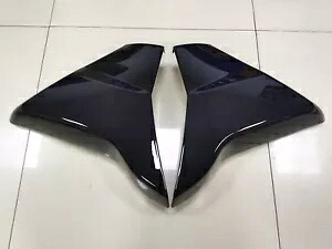 ビビッドブラックサイドカバーパネルフェアリングハーレートライグライド 09-23 トライク FLHXXX に適合 Vivid Black Side Cover Panel Fairing Fit For Harley Tri Glide 09-23 Trike FLHXXX 【並行輸入品】