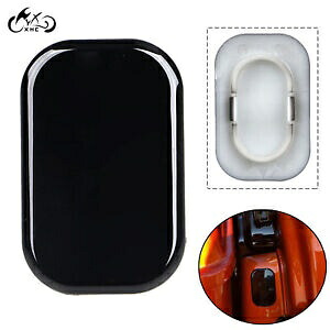 ABS ブラック アンテナ穴プラグ フィラー カバー ハーレー ストリート ロード グライド FLTRX FLHX 用 ABS Black Antenna Hole Plug Filler Cover For Harley Street Road Glide FLTRX FLHX 【並行輸入品】