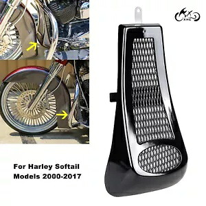 ビビッドブラックフェアリングチンスポイラースクープハーレーソフテイルスリムFLSクラシックFLSTC用 Vivid Black Fairing Chin Spoiler Scoop For Harley Softail Slim FLS Classic FLSTC 【並行輸入品】 42,240円