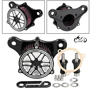 CNC カットエアクリーナーレッドインテークフィルターキットハーレーツーリングエレクトラグライド 08-16 CNC Cut Air Cleaner Red Intake Filter Kit For Harley Touring Electra Glide 08-16 【並行輸入品】