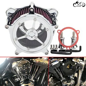 クリアエアクリーナーインテークフィルターハーレーツーリングロードキング 08-16 ダイナソフテイル用 Clear Air Cleaner Intake Filter For Harley Touring Road King 08-16 Dyna Softail 【並行輸入品】