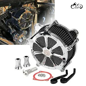 クローム エア クリーナー インテーク フィルター ハーレー ダイナ ワイド グライド ヘリテージ スプリンガー US 用 Chrome Air Cleaner Intake Filter For Harley Dyna Wide Glide Heritage Springer US 【並行輸入品】