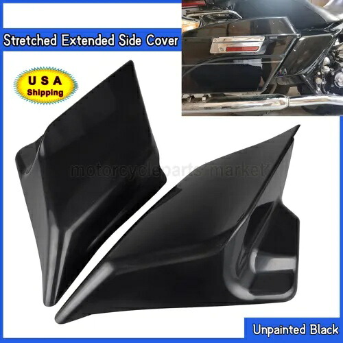 ハーレー エレクトラ ストリート グライド FLHTC FLHR FLHX/T 用ストレッチ拡張サイドカバー Stretched Extended Side Cover For Harley Electra Street Glide FLHTC FLHR FLHX/T 【並行輸入品】 43,560円