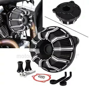 エアクリーナーインテークフィルターキットハーレーダイナツーリングソフテイルロードストリートグライド用 Air Cleaner Intake Filter Kit For Harley Dyna Touring Softail Road Street Glide 【並行輸入品】