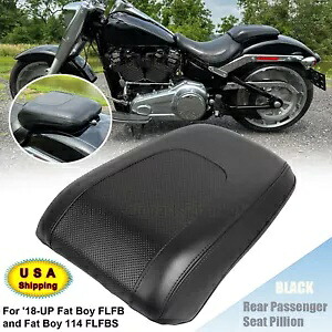 後部助手席クッションピリオンパッドハーレーファットボーイ FLFBS 114 2018-2023用 Rear Passenger Seat Cushion Pillion Pad For Harley Fat Boy FLFBS 114 2018-2023 【並行輸入品】