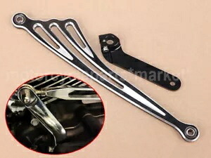 ウイングギアシフトリンケージシフター インナーアームレバー付き ハーレーツーリング1984-2016用 Wing Gear Shift Linkage Shifter w/ Inner Arm Lever For Harley Touring 1984-2016 【並行輸入品】