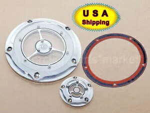 RSD クラリティエッジカット ダービータイミングタイマーカバー ハーレーツーリングエレクトラグライド用 RSD Clarity Edge Cut Derby Timing Timer Cover For Harley Touring Electra Glide 【並行輸入品】