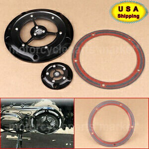 RSD クラリティダービーとタイミングタイマーカバー ハーレーツーリング FLHT FLTR FLHR FXSB用 RSD Clarity Derby And Timing Timer Cover for Harley Touring FLHT FLTR FLHR FXSB 【並行輸入品】