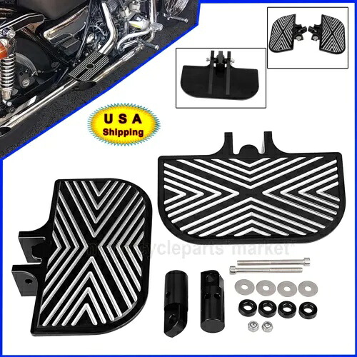 ミニフロアボードフットペグハーレーダイナソフテイルロードキングツアーグライドFXR XL883用 Mini Floorboards Foot Peg For Harley Dyna Softail Road King Tour Glide FXR XL883 【並行輸入品】