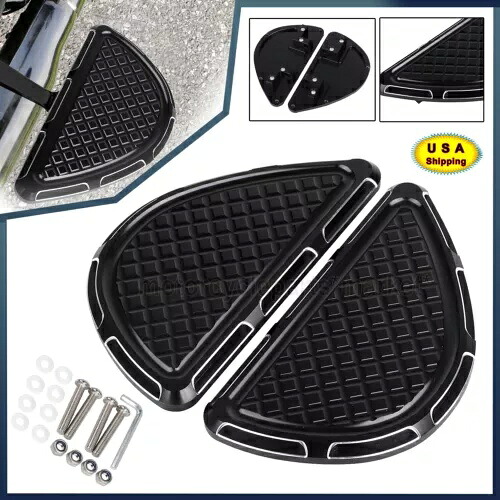 ハーレーエレクトラロードグライド FLHX FLT ウルトラリミテッド用後部乗客フロアボード Rear Passenger Floorboards For Harley Electra Road Glide FLHX FLT Ultra Limited 【並行輸入品】