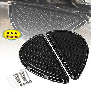 ハーレーツアーストリートグライドロードキングFLHTK FLHX用後部乗客フロアボード Rear Passenger Floorboards For Harley Tour Street Glide Road King FLHTK FLHX 【並行輸入品】