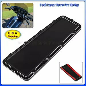 US CNC ダッシュインサートカバー ハーレーエレクトラ ロードグライド ウルトラクラシック FLHTCU FLHT用 US CNC Dash Insert Cover For Harley Electra Road Glide Ultra Classic FLHTCU FLHT 【並行輸入品】