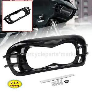 ABS プラスチック未塗装ブラックヘッドライトベゼルハーレーロードグライド FLTRX 2015-UP ABS Plastic Unpainted Black Headlight Bezel For Harley Road Glide FLTRX 2015-UP 【並行輸入品】 46,860円