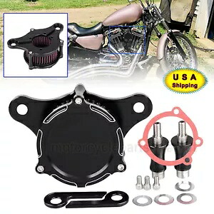 エアクリーナーレッドインテークフィルターシステムキットハーレーダイナファットボーイロードグライドFLST用 Air Cleaner Red Intake Filter System Kit For Harley Dyna Fatboy Road Glide FLST 【並行輸入品】