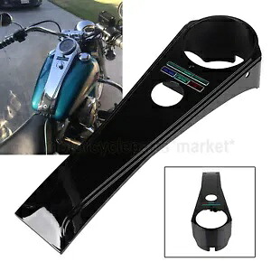 ハーレーダイナエレクトラグライドFLST FXST FXR用ブラックロングライダースタイルダッシュパネル Black Long Rider Style Dash Panel for Harley Dyna Electra Glide FLST FXST FXR 【並行輸入品】 45,540円