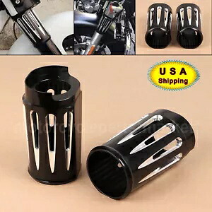 CNC カットフォークブーツスライダーカバーカウベルハーレーロードキングストリートグライド FLTRX CNC Cut Fork Boot Slider Cover Cow Bell For Harley Road King Street Glide FLTRX 【並行輸入品】 40,755円