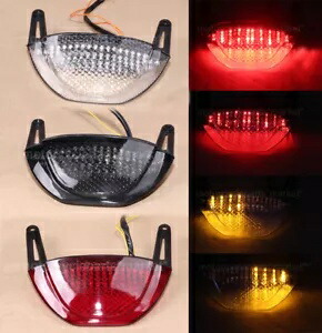 LED 統合テールブレーキターンシグナルライト 2007-2012 ホンダ CBR 600 RR 600RR に適合 Led Integrated Tail Brake Turn Signal Light Fit 2007-2012 HONDA CBR 600 RR 600RR 【並行輸入品】