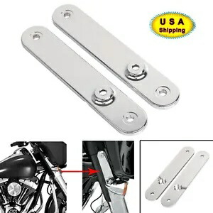 オートバイフロントターンシグナル再配置ブラケットハーレーロードキンググライド FLHT Motorcycle Front Turn Signal Relocation Bracket For Harley Road King Glide FLHT 【並行輸入品】
