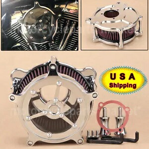 クリアエアクリーナーレッドインテークフィルターシステムハーレーロードキングダイナソフテイルに適合 Clear Air Cleaner Red Intake Filter System Fit For Harley Road King Dyna Softail 【並行輸入品】