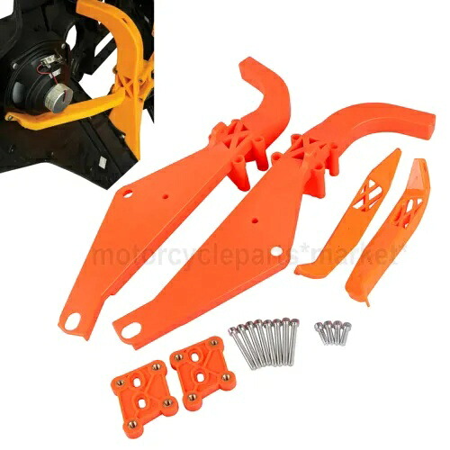 ハーレーストリートエレクトラグライド用インナーフェアリングバットウィングサポートスピーカーブラケット Inner Fairing Batwing Support Speaker Brackets For Harley Street Electra Glide 【並行輸入品】