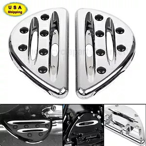 ハーレーエレクトラグライドロードキングFLT FLHTK FLHTC用クローム乗客フロアボード Chrome Passenger Floorboards For Harley Electra Glide Road King FLT FLHTK FLHTC 【並行輸入品】