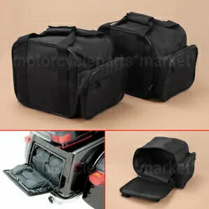 リアトランクリッドオーガナイザー荷物カーゴバッグハーレートライクトライストリートグライド用 Rear Trunk Lid Organizer Luggage Cargo Bags For Harley Trike Tri Street Glide 【並行輸入品】