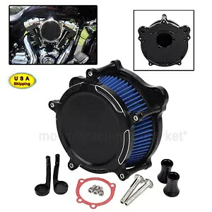 エアクリーナーインテークフィルターハーレーダイナスーパーグライドファットボブエレクトラグライドFLTR用 Air Cleaner Intake Filter For Harley Dyna Super Glide Fat Bob Electra Glide FLTR 【並行輸入品】