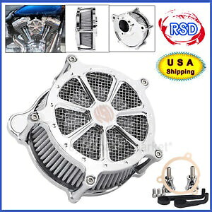 RSD エアクリーナー インテークフィルター ハーレー ソフテイル ウルトラ リミテッド ロード ストリート グライド用 RSD Air Cleaner Intake Filter For Harley Softail Ultra Limited Road Street Glide 【並行輸入品】
