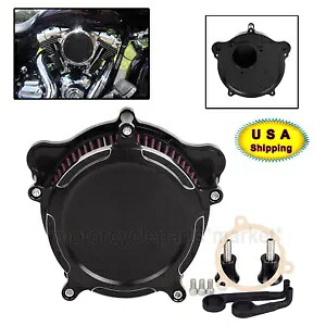 エアクリーナーレッドインテークフィルターハーレーソフテイルストリートグライドFLHRウルトラFLTRU用 Air Cleaner Red Intake Filter For Harley Softail Street Glide FLHR Ultra FLTRU 【並行輸入品】