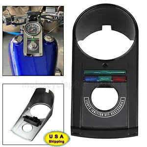 ブラックスピードメータースピードメーターダッシュパネルカバーハウジングハーレーソフテイル FLH FX FXST Black Speedometer Speedo Dash Panel Cover Housing For Harley Softail FLH FX FXST 【並行輸入品】