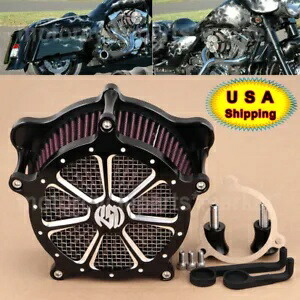 RSD エアクリーナー レッド インテークフィルターキット ハーレー ストリート エレクトラグライド ロードキング用 RSD Air Cleaner Red Intake Filter Kit For Harley Street Electra Glide Road King 【並行輸入品】