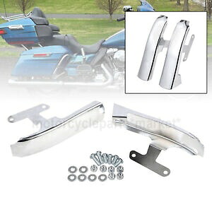 ハーレーロードキングエレクトラグライドFLHTC用クロームフェンダーサドルバッグフィラーパネル Chrome Fender-Saddlebag Filler Panel For Harley Road King Electra Glide FLHTC 【並行輸入品】