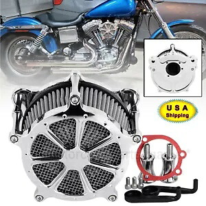 CNC エアクリーナー インテーク フィルター キット ハーレー ソフテイル ダイナ エレクトラ ロード グライド US用 CNC Air Cleaner Intake Filter Kits For Harley Softail Dyna Electra Road Glide US 【並行輸入品】