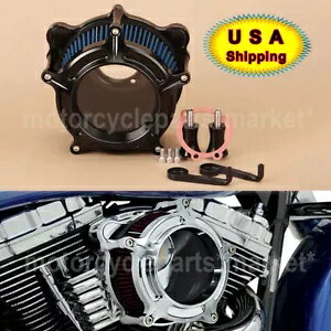 US クラリティ エアクリーナー インテーク ブルーフィルター ハーレー ソフテイル ツーリング クロスボーン用 US Clarity Air Cleaner Intake Blue Filter For Harley Softail Touring Cross Bones 【並行輸入品】 44,330円