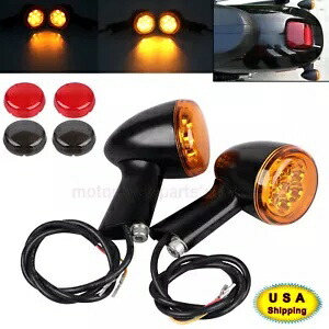 リア LED ターンシグナルライトハーレースポーツスター 1200 883 48 72 XL883N XL1200X Rear LED Turn Signal Lights For Harley Sportster 1200 883 48 72 XL883N XL1200X 【並行輸入品】