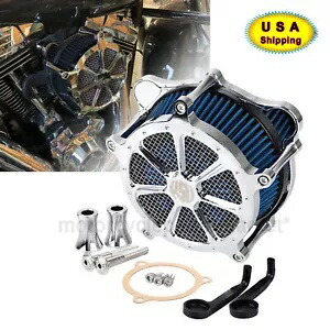 RSD コントラストカット クローム エアクリーナー インテークフィルター ハーレー トライグライド ロードキング用 RSD Contrast Cut Chrome Air Cleaner Intake Filter for Harley Tri Glide Road King 【並行輸入品】