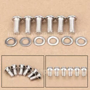 ステンレス鋼ダービーカバーネジボルトキット Harley Forty Eight Sportster1200 用 Stainless Steel Derby Cover Screws Bolt Kit for Harley Forty Eight Sportster1200 【並行輸入品】