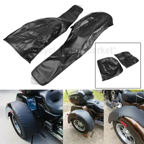 Flame リア トライク フェンダー ブラセット ハーレー トライ グライド ウルトラ クラシック FLHTCUTG 09up 用 Flame Rear Trike Fender Bra Set For Harley Tri Glide Ultra Classic FLHTCUTG 09up 【並行輸入品】