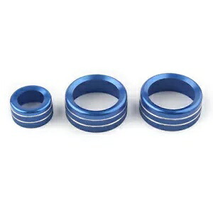 エアコンボタンスイッチトリムパネルリングブルー BMW GT X1 X3 X4 5 X6 13-18- Air conditioning button switch trim panel ring blue for BMW GT X1 X3 X4 5 X6 13-18- 【並行輸入品】