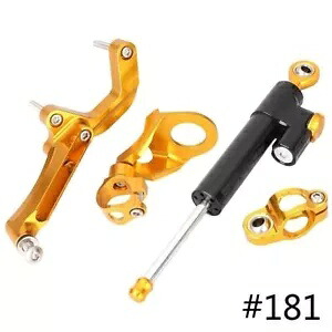 スズキ GSXR1000 2009-2015 オートバイ用クリップ付きステアリング ダンパー スタビライザー- Steering damper stabilizer with clip for Suzuki GSXR1000 2009-2015 motorcycle- 【並行輸入品】