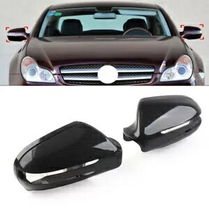 メルセデスベンツ E-クーペ CLS CLC SL SLK クラス 2x 用リアミラーカバーオーバーレイ- Rear mirror cover overlay for Mercedes Benz E-Coup? CLS CLC SL SLK class 2x- 【並行輸入品】