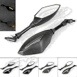 LED インジケーター ブレーキ ライト ハンドルバー バックミラー ユニバーサル オートバイ 2 個- LED indicator brake light handlebar rear-view mirror universal motorcycle 2 pieces- 【並行輸入品】